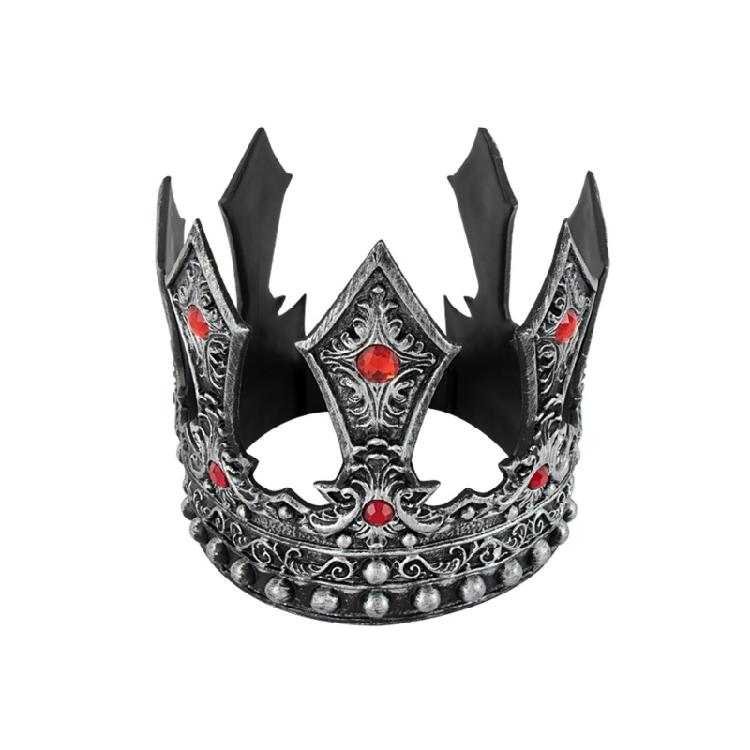 King Crown Headwear for Weddings and Masquerades Adjustable Cownpiece Antique Tiaras for Stage Performances