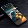 Cute Little Turtle Luxury Case for Samsung Galaxy Z Flip4 Flip3 5G PC Hard Cell Phone Shell Z Flip 4 3 Black Zflip4 Zflip3 Cover