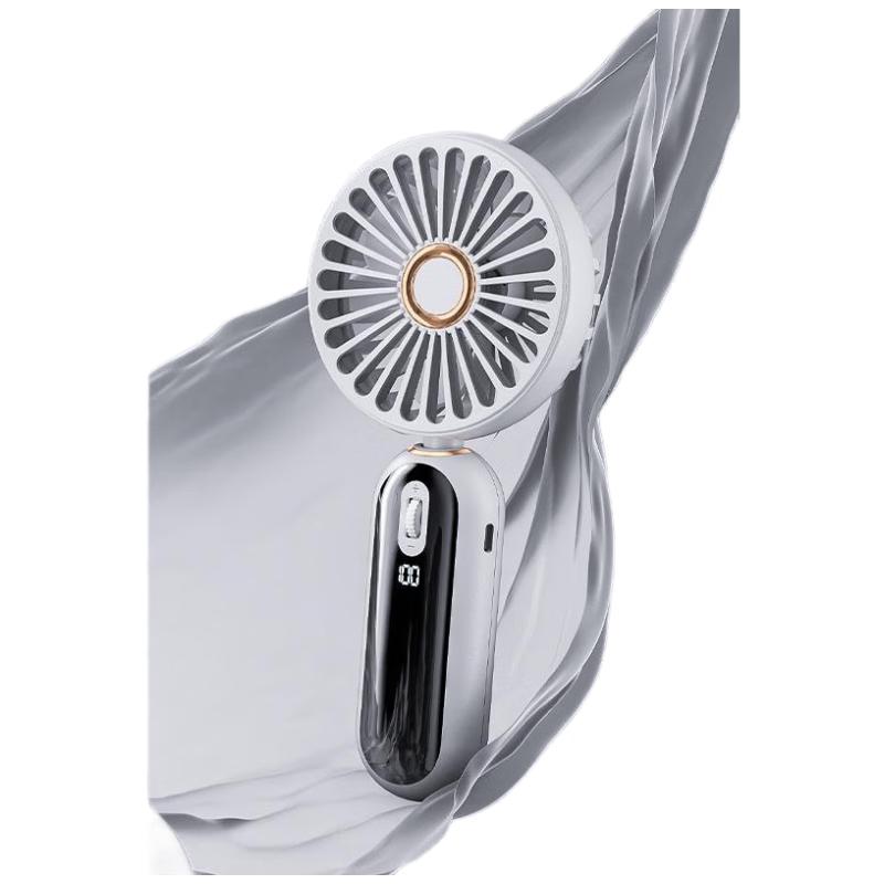 JINGRUIXIANG Handheld Portable Mini USB Rechargeable Desk Fan