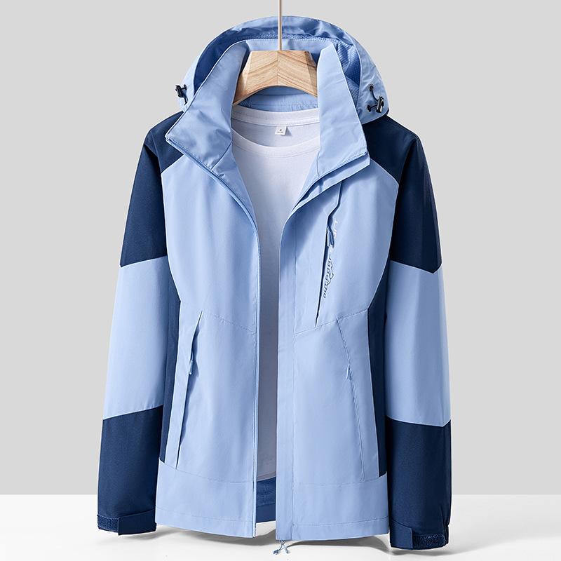 

Женская тонкая куртка для альпинизма на весну и осень однотонная M