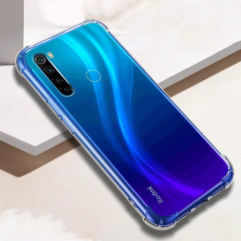Compatible Redmi Note Phone Case Airbag Transparent (Note 15/14/13/12/11/10/9/8/7/6/Pro/+)