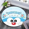 Doraemon3 Round Area Rug,Carpet Rug for Living Room Bedroom Sofa Playroom Decor,Non-slip Floor Mat