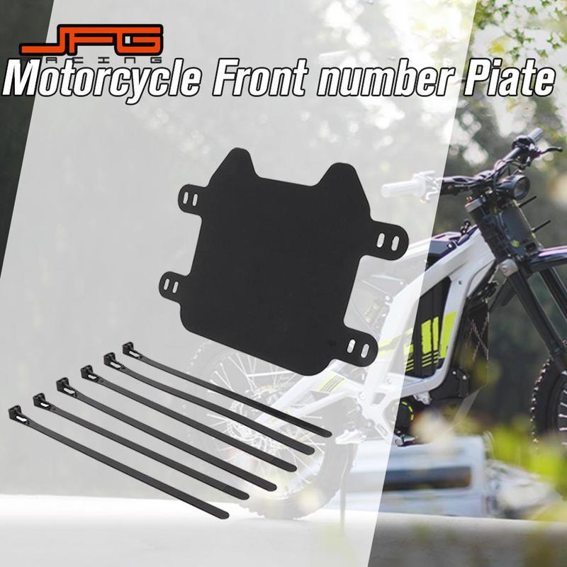 Motorcycle Front Number Plate Liecense Plate For Surron Sur-Ron Sur Ron Lightbee Light Bee X S Electric Dirt Bike