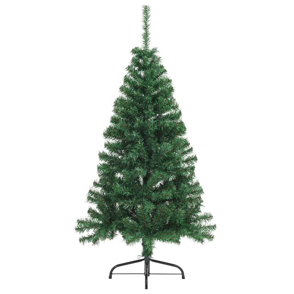 Artificial Pre lit Christmas Tree Green 120 cm PVC