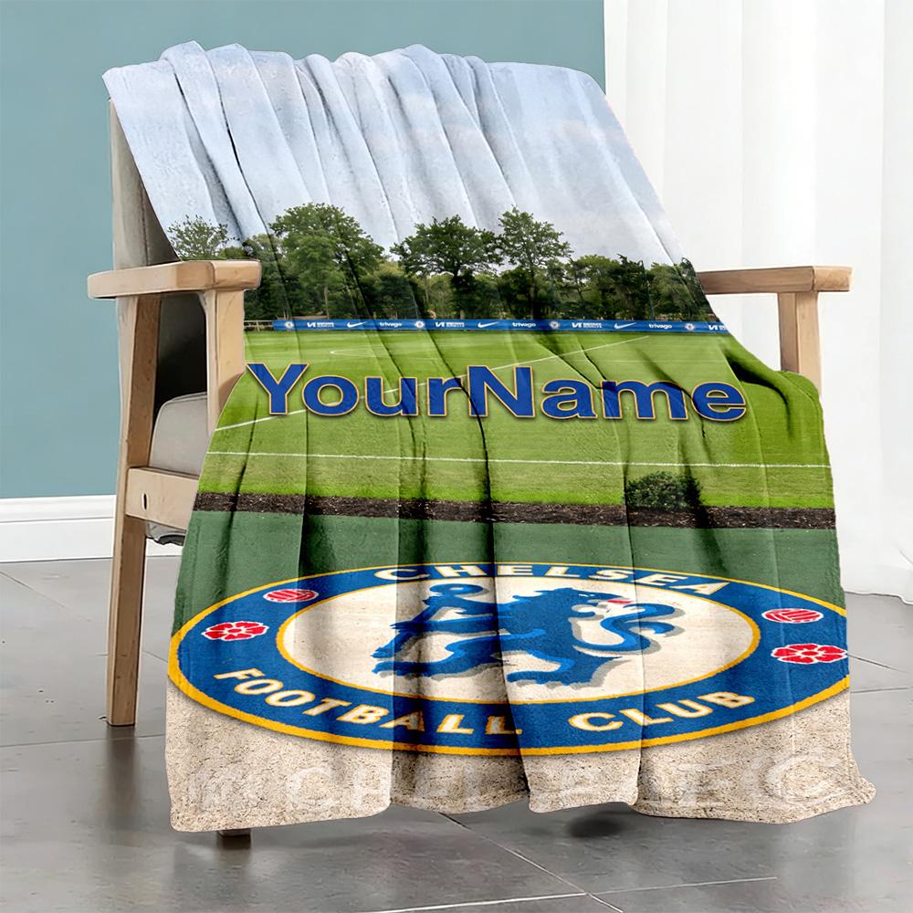 Chelsea Personalized Name Blanket Cozy Personalized Blanket Soft Warm Cozy for Bed Office Chair Sofa Livingroom Four Seasons Universal