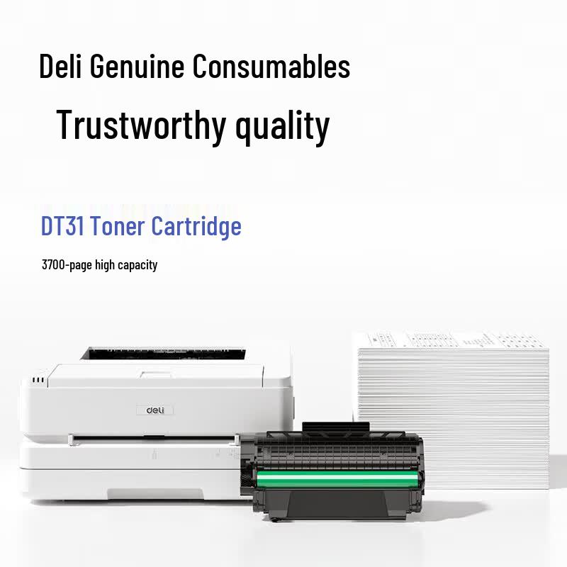 Deli ZYP31DN A4 IT Innovation Black & White Laser Printer CN Plug (adapter Included)