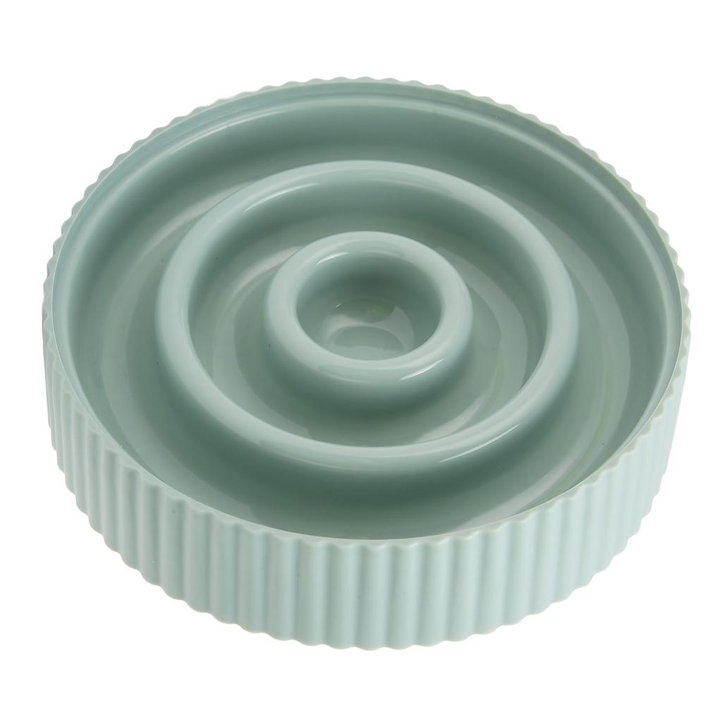 Slow Feeder Haustiernapf Verhindert Verschlucken Rutschfest Fördert die Verdauung Haustier Puzzle Fressnapf für Klein