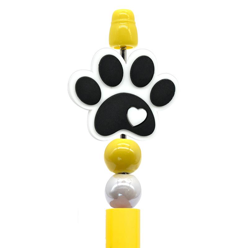 6 Pezzi Copri Aghi da Maglia a Zampa di Cane, Coperture Protettive per Accessori da Cucito e Pezzi di Ricambio per Cucito, Proteggi Filo Colorati