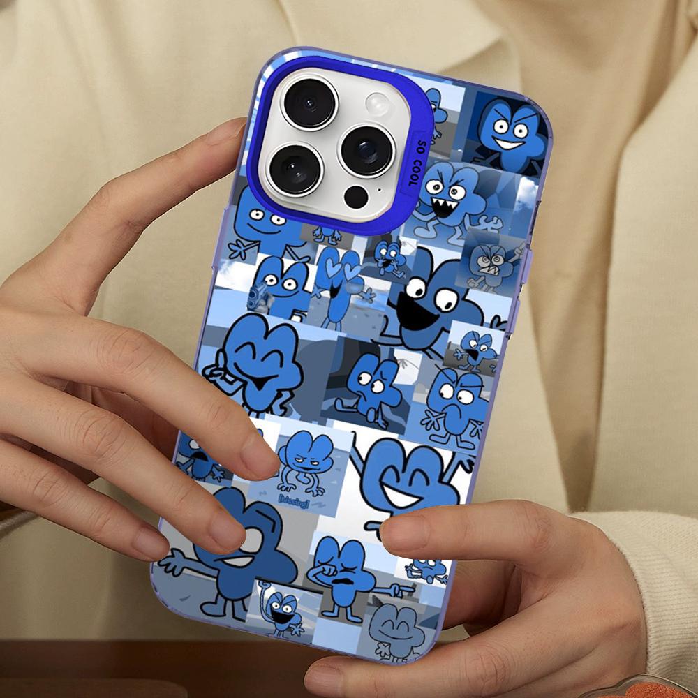 Bfdi Poster Battle For Dream Island Phone Case For IPhone 16 15 14 13 12 11 Pro Max X XR XSMAX Plus Matte Shockproof Back Cover