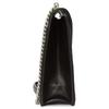 Saint Laurent YSL Monogram Gabi Silver Logo Chain Envelope Bag Women Shoulder Bag Black 668864-1ELV6-1000