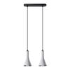 Hanging Lamp Rea 2 E14 Grey Concrete Sollux Sl.1224