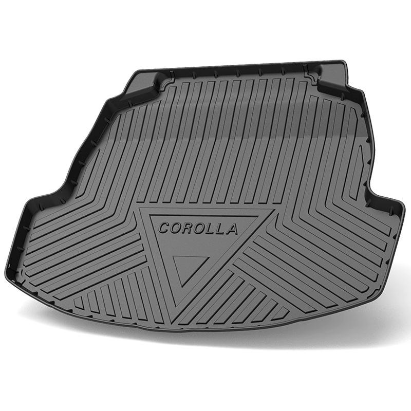 Corolla Trunk Mat: Custom TPE Tail Box Liner