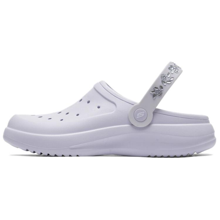 Skechers Foamies Dazzle Diva Comfortable Versatile Clogs Women clogs Light-Purple 111474-LIL 35