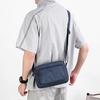 Sac bandoulière léger en nylon pour hommes femmes Sac messager décontracté à bandoulière avec poches zippées