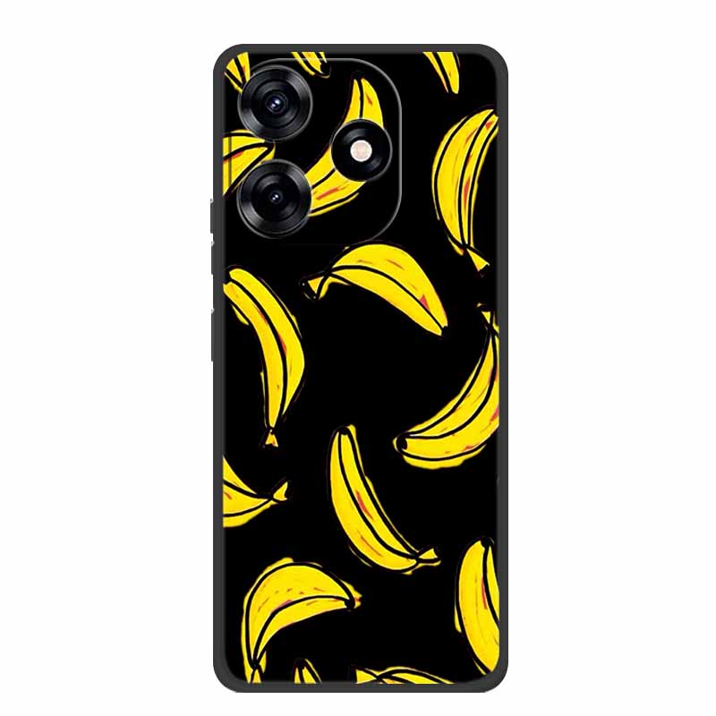 Funda For Infinix Hot 30 Case Hot30 Phone Cover Black Silicone Soft Phone Case For Infinix Hot 30 30i NFC Back Cover Case Capas