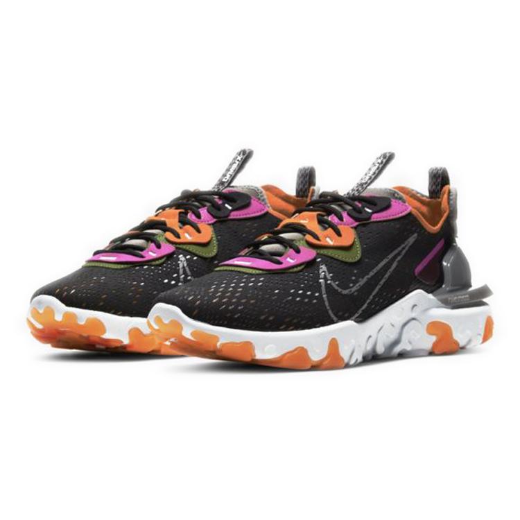 Nové Nike React Vision Černé Oranžové Fuchsiové CD4373-003