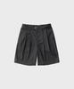 ANOTHER OFFICE Hemingway Belted Shorts (Graphite)