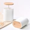 Toothpick Dispenser Dust Proof Safe ABS Pop-up Cotton Bud Swabs Toothpick Holder Dispenser Case for Home