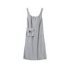 Sleeveless Vest Long Dress Women's Spring and Summer Loose A-word Skirt with Small Bag Backless Dress