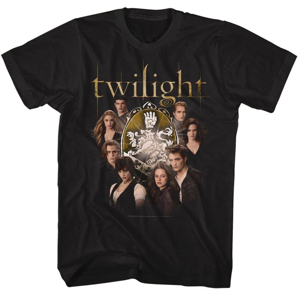 Twilight - Cullen Family With Crest - American Classics - Solid Black Shor 150