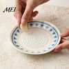 Ceramic Garlic Grater Grinder, Multi-Functional Grating Plate, Manual Ginger Serving Dish Zester Bowl, All-in-One Prep Mixing Dish, Kitchen Tool And
