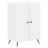 Shoe Cabinet BREDA 59.5 X 39.5 X 90 Cm Engineered Wood White