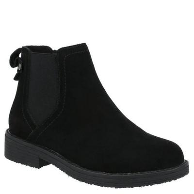 Womens/Ladies Maddy Suede Wide Ankle Boots