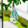 120mm/4.7inch Crystal Prism Suncatcher Window Hanging Suncatcher AB Color Crystal Faceted Prism Rainbow Maker Pendant