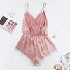 New Fashion Sexy Bodysuit Jumpsuit Lace Satin Silk Sleepwear Lingerie Underwear