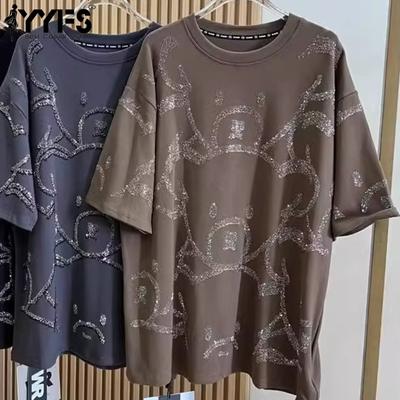 Women's Fashion Casual Summer Spring 1/2 Sleeves O-Neck Blouses & Shirts