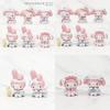 Cute My Melody Pvc Figurine Adorable Collectible Blind Box Cake Car Ornament