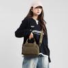 Solid Color Handbag Travel Crossbody Bag Lightweight Water-Repellent Nylon Bag Women's Shoulder Bag