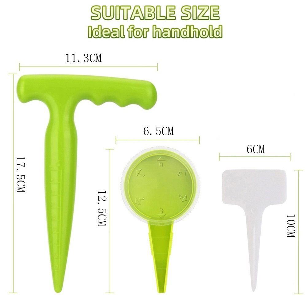 Multifunctional Gardening Hole Puncher Plastic Soil Puncher Horticultural Plant Sower  Planting