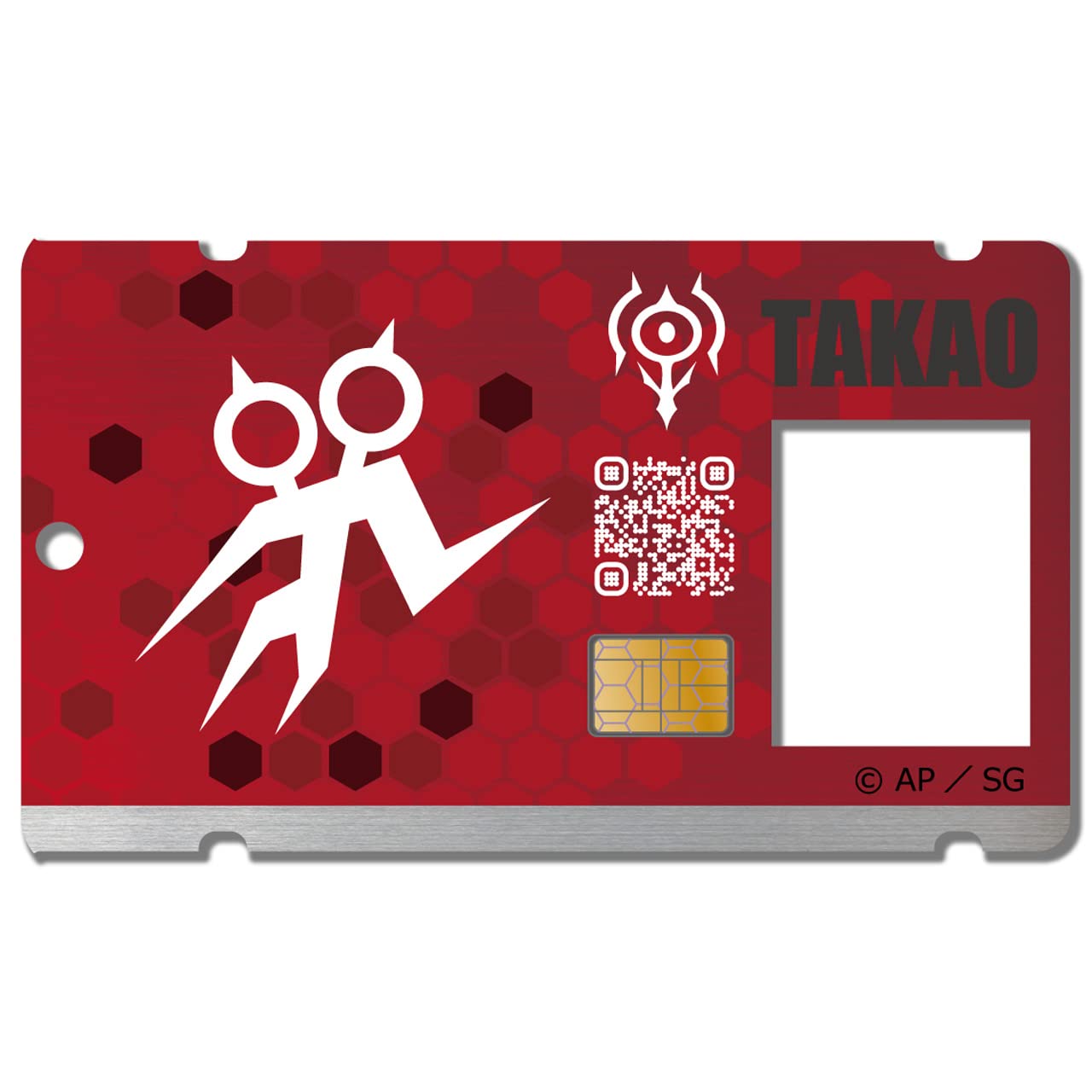 

Arpeggio of Blue Steel Acrylic Pass Case Takao