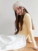 Liel Heidi Shirring Skirt (White)