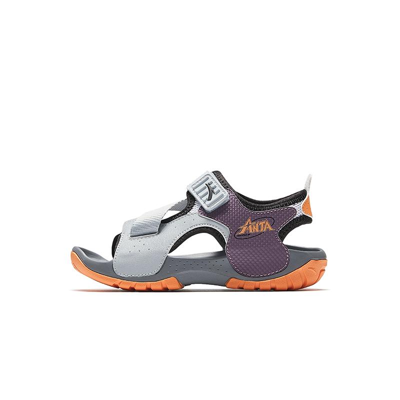 Anta Kids Fabric Synthetic Leather Trendy Fashion Casual Comfortable Versatile Open-Toe Outdoor Beach Shoes Kids Sandals A12529919