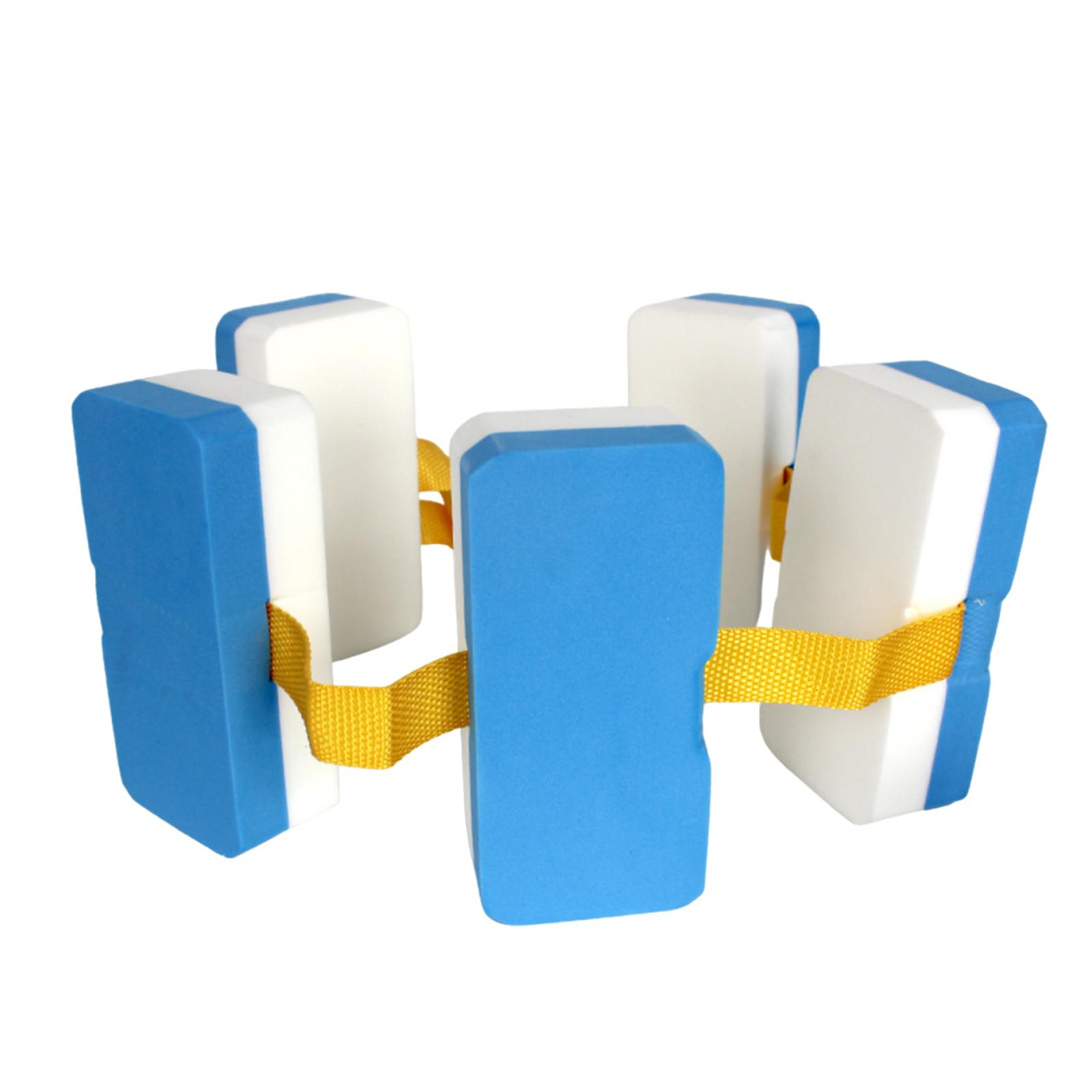 Eva Swimming Buoyancy Belt, Adult And Children S Buoyancy Training Belt, Non- Swimming Aid, Adjustable Elastic Float Belt. One Size синий