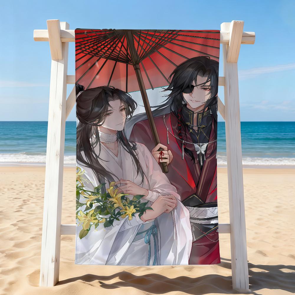 Anime H-Heaven O-Official's Blessing Towel Drying Bath Towel Applicable To Light Swimming Camping Yoga Beach Out