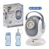 Automatic Bubble Machine With Lights And Rotating Handheld Case For Weddings And Parties