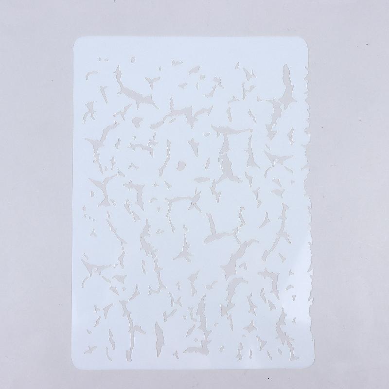 Diy Scrapbooking Reusable Bird Pattern Stencil Card Making & Crafts - Durable Plastic Spray Painting Templat