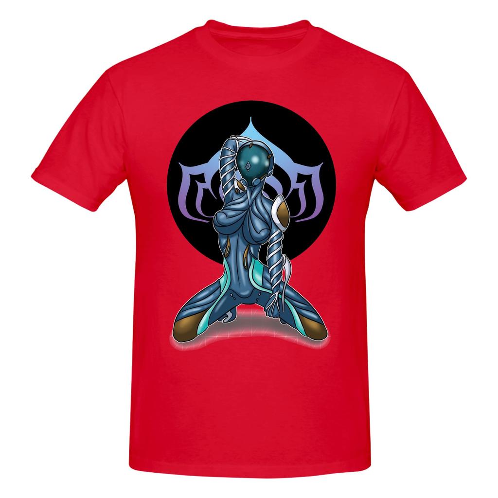 Piece Mag Pinup Novelty Cotton TShirt WarFrame SciFi TPS Game Tops Tees For Unisex