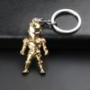 New Avengers Cartoon Spider Man Iron Man Metal Keychain Doll Keyring Bags Accessories Car Key Chain Kids Birthday Gift
