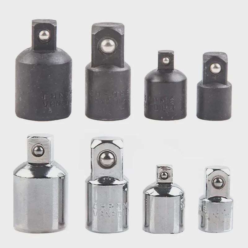 3-in-1 Ratchet Wrench Socket Adapter: 1/2 To 3/8 To 1/4 Conversion Head
