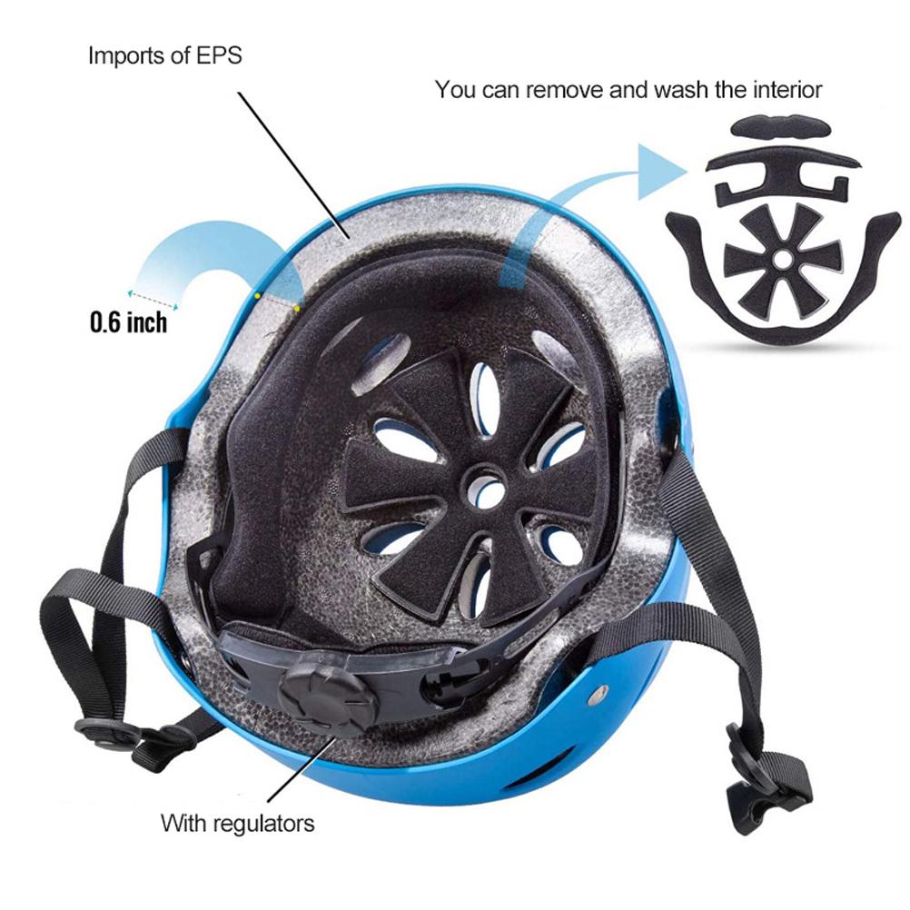 Bike Helmet for Kids 5 10 Years Old Girls Boys Adjustable Anti Collision Safety Skateboard Helmet for Cycling