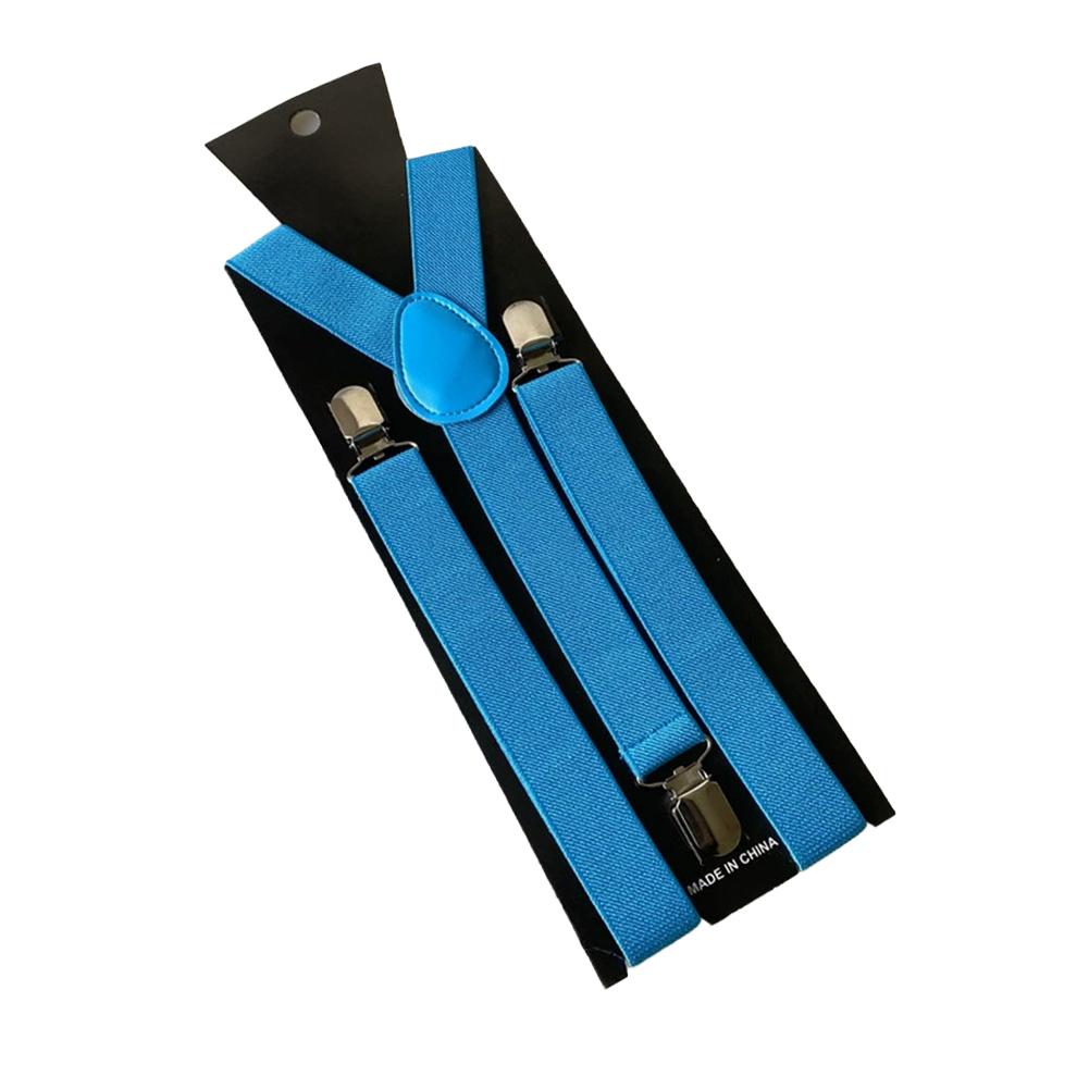 Suspenders For Men Pants Apparel Adult Suspender Man Shirt Dress Women Wedding Party Solid Colors Suit Skirt With Braces Straps