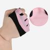 1 Pair Gym Gloves Sweat-absorbing Breathable Anti-slip Men Women Weight Lifting Training Fitness Four-finger Gloves Hand Guard Protector