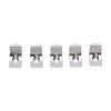 10pcs 12g Glass Shelf Brackets Zinc Alloy Shelf Support Pegs Glass Panel Board Holder Cabinet Furniture Fixing Bracket