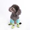 Autumn and winter dog going out dust pants foot Maillard bear waterproof and anti-dirty small dog walking dog pet dog clothes