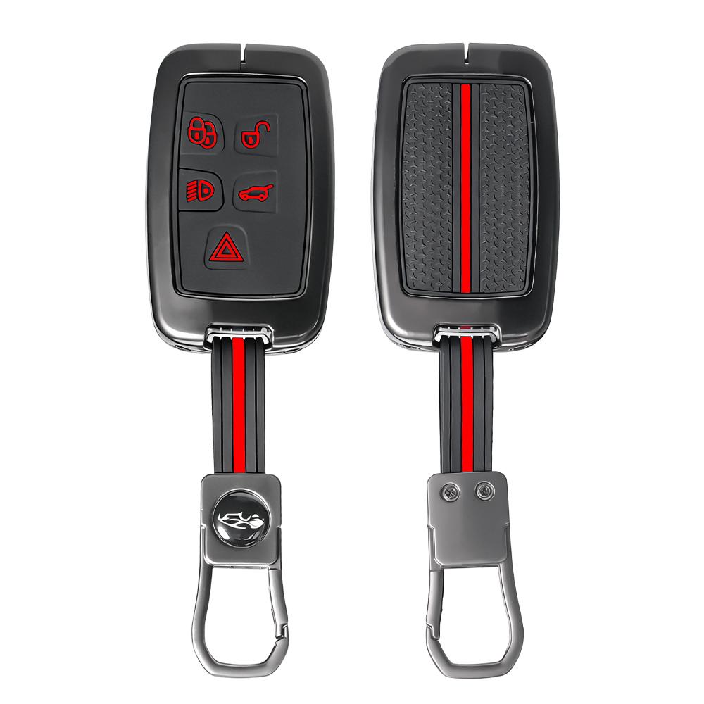 Schlüsselhülle aus Zinklegierung für Land Rover Range Rover Sport Evoque Freelander Velar Discovery 4 Jaguar XE XJ XF