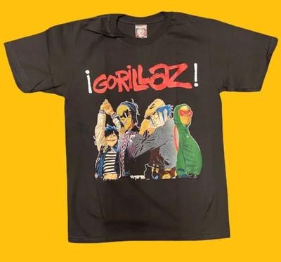 T-shirt grafica classica dei Gorillaz!